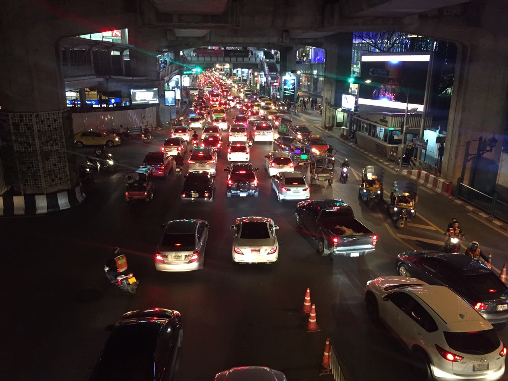 verkeer in Bangkok